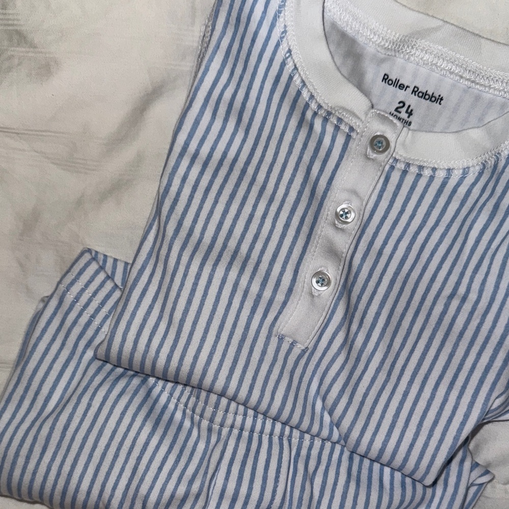 Roller rabbit size 24 month pajamas- never worn